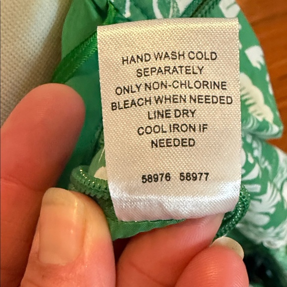 NWT Sugarlips 100% cotton Floral Green Maxi Skirt with rikrak SIZE XL - Picture 8 of 10